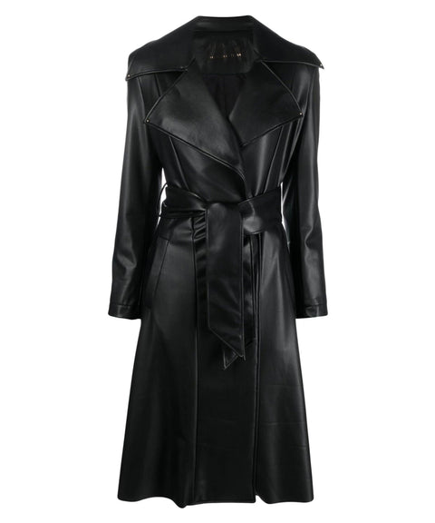 Vegan Leather Trench