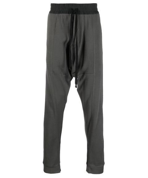 Dark Grey Low Trousers