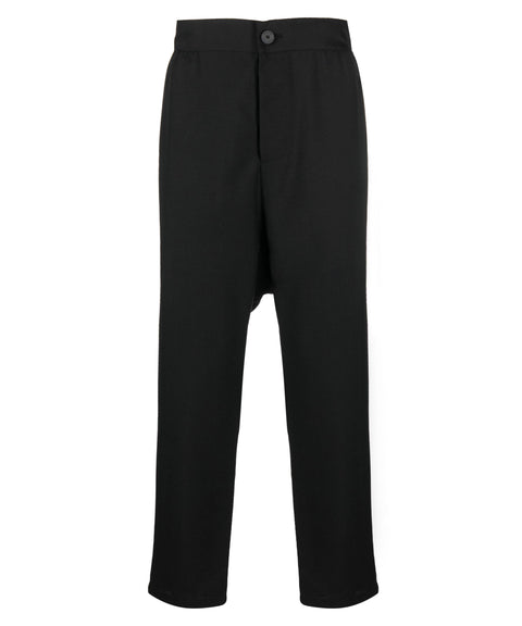 Low Linen Trousers