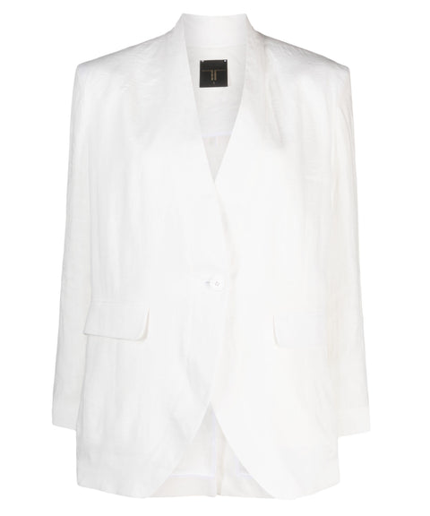 Kimono White Blazer