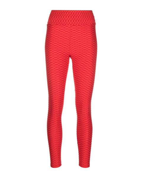 3D Leggings - Red