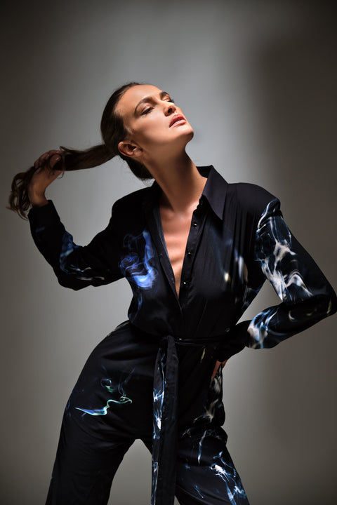 Blue Smoke Jumpsuit