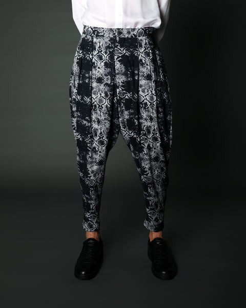 Low Monochrome Trousers