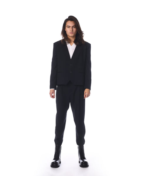 Minimal Dark Trousers
