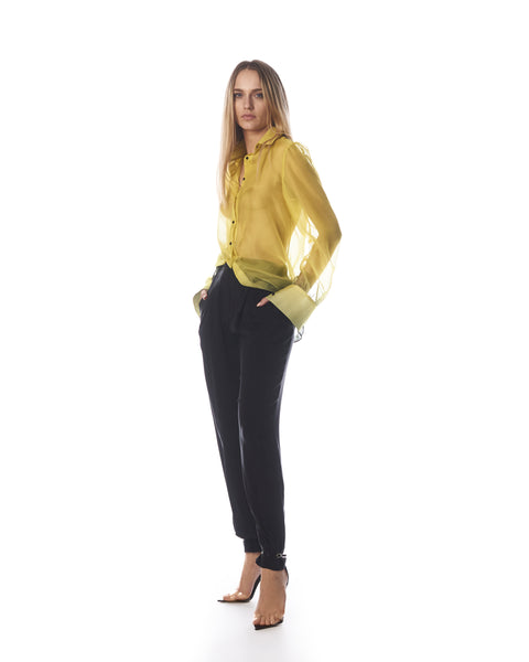 The Yellow Silk Shirt