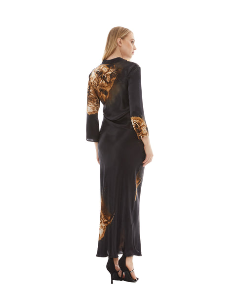 Mandarin Long Dress