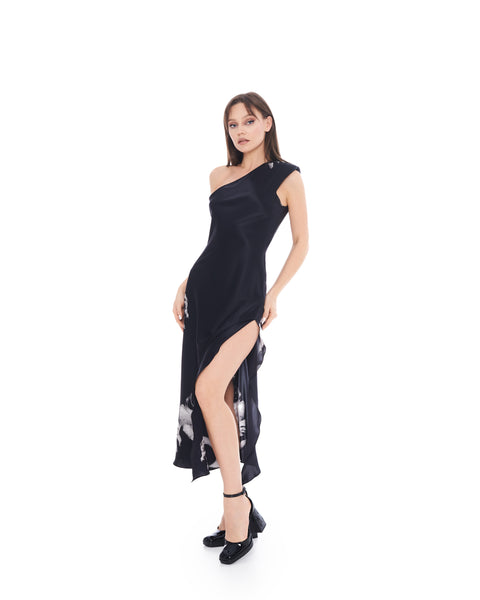 Masks Silk Dress