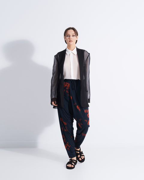 Silk Oversized Blazer