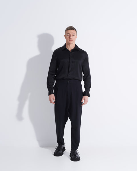 Twill Low Trousers