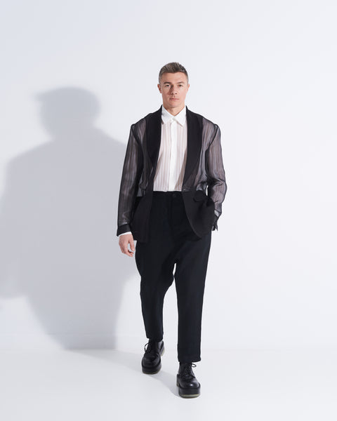 Low Linen Trousers