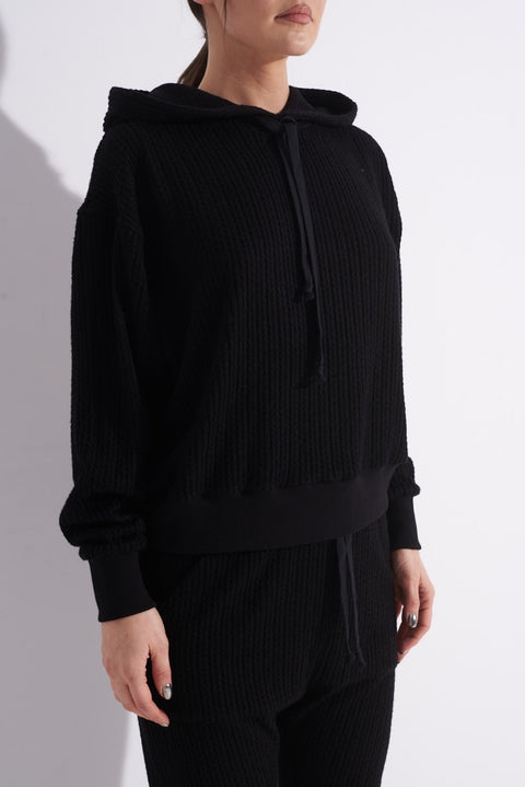 Knitted Casual Hoodie