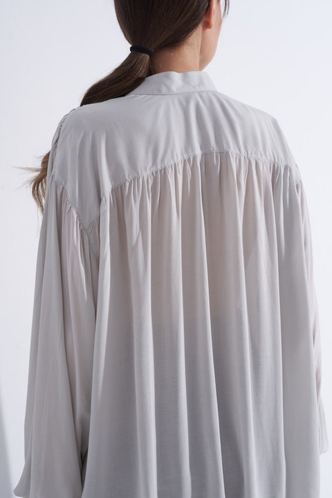 Grey Folds Shirt