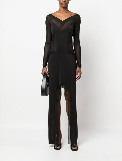 Panels Long Dress