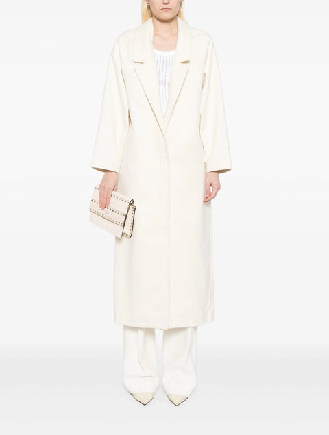 White Oversized Trench