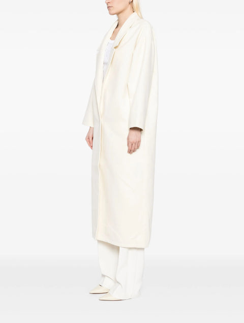 White Oversized Trench