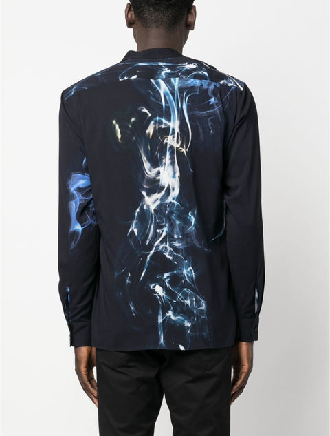 Printed Kimono Shirt