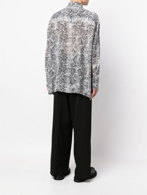 Snake Mandarin Shirt