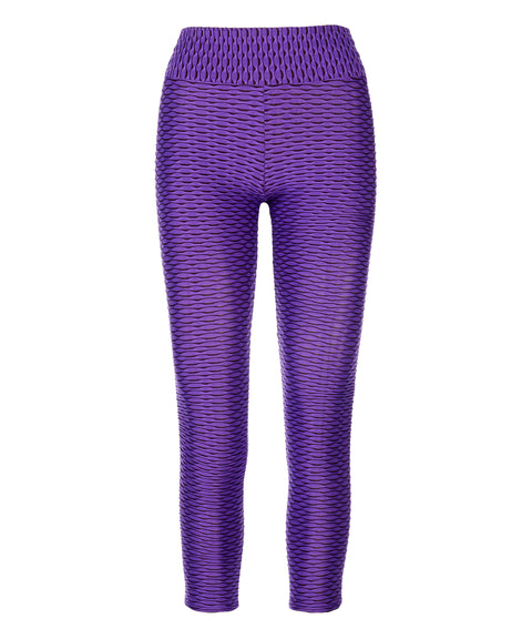 3D Leggings - Purple