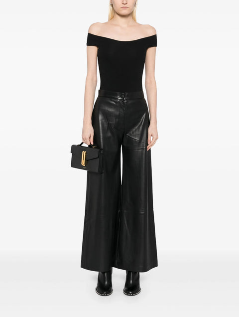 Large Leather Trousers