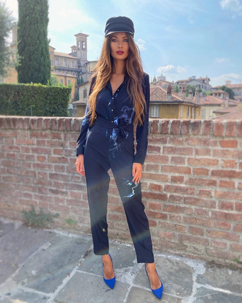 Blue Smoke Jumpsuit