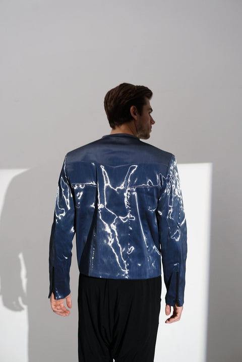 Blue Liquid Jacket