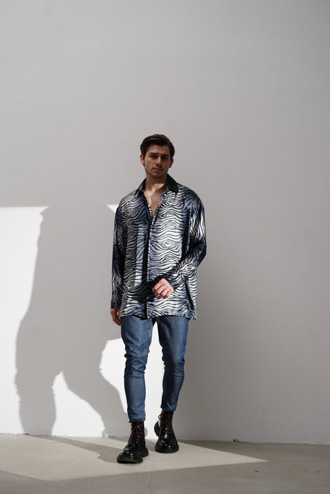 Zebra Oversized Shirt