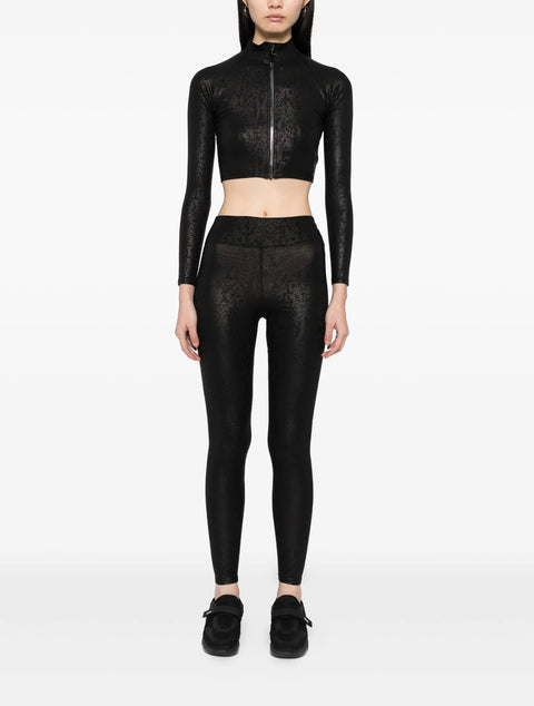 Leggings Snake Black