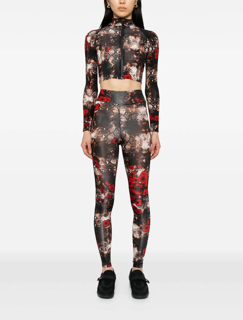 Leggings Snake Poppies