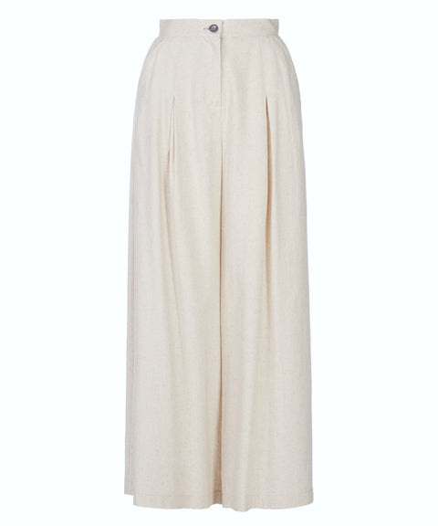 Nude Linen Trousers