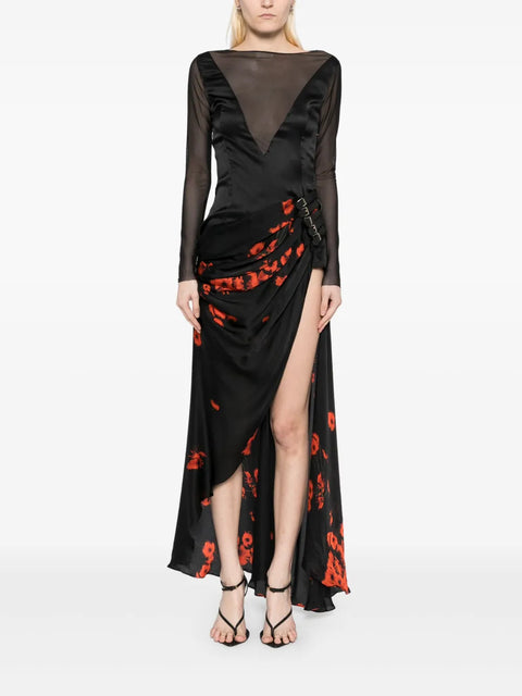 Drapped Dress Strapped