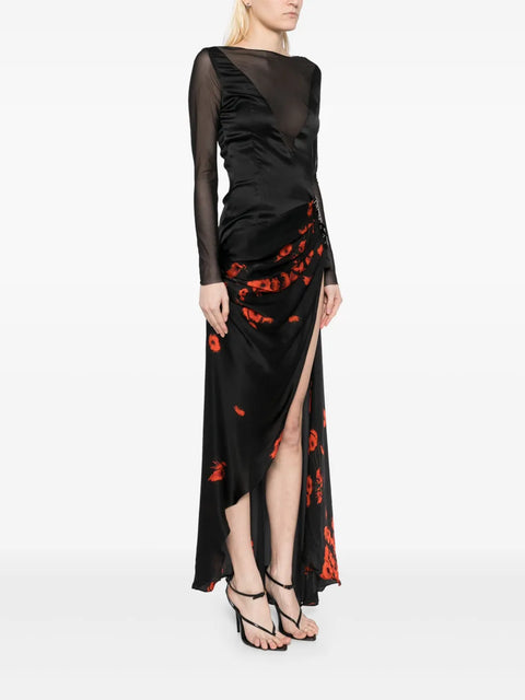 Drapped Dress Strapped