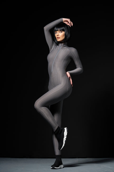 3D move Jumpsuit - Grey