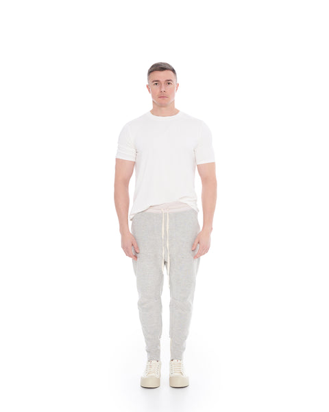 Grey Low Trousers