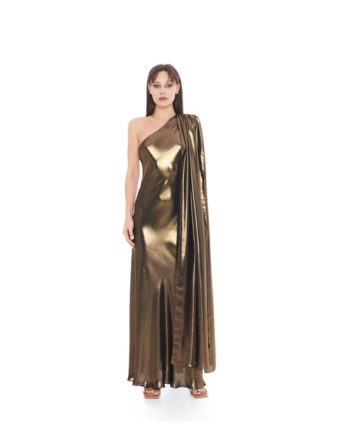 Golden Long Dress