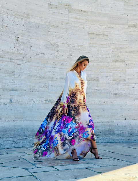 Floral Dune Dress