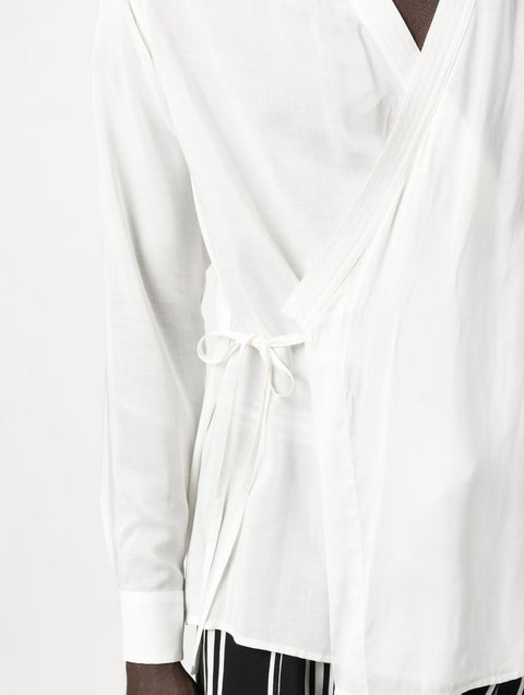 White Kimono Shirt